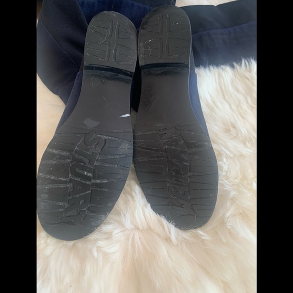 Navy Blue Stuart Weitzman Tall Boot size 6.5 - Picture 3 of 5